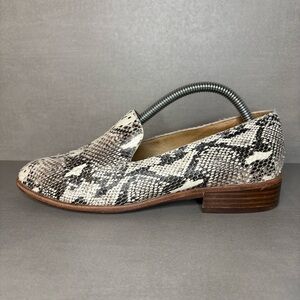 Madewell Snake Print Loafers